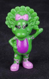 Barney the Dinosaur Waving Baby Bop Cake Topper PVC Figure